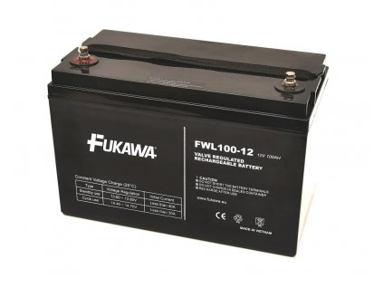Akumulátor FUKAWA FWL100-12 (12V 100Ah živ. 10 rokov)