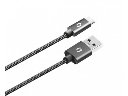 ALIGATOR PREMIUM Datový kabel 2A, USB-C černý
