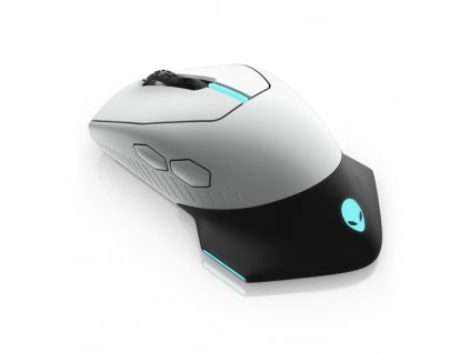 Dell Alienware 610M Drátová / Bezdrátová herní myš - Lunar Light