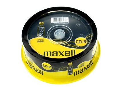 CD-R 700MB 52x 25SP 628522 MAXELL