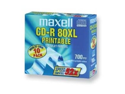 CD-R 700MB 52x 10SP 624027 MAXELL