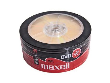 DVD-R 4,7GB 16x 25 275731/520 MAXELL