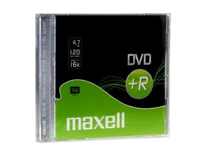 DVD+R 4,7GB 16x 1PK SC MAXELL
