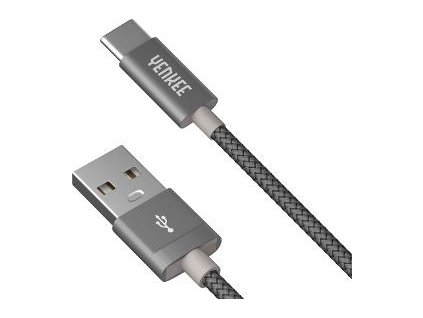 YCU 302 GY kábel USB A 2.0 / C 2m YENKEE