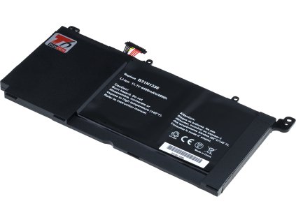 Baterie T6 power Asus VivoBook S551L, R551L, K551L, V551L serie, 4400mAh, 49Wh, Li-pol, 3cell