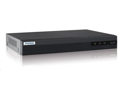 HYUNDAI NVR, 8 kanálů, 2x HDD(až 8TB), 4K UHD, 8xPoE, 2xUSB, 1xHDMI a 1xVGA, 4xDI,1xDO, audio in/out