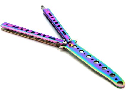 Tréningový motýlik Balisong Hair FADE (1)