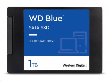 WD BLUE SSD 3D NAND WDS100T2B0A 1TB SATA/600, (R:560, W:530MB/s), 2.5"