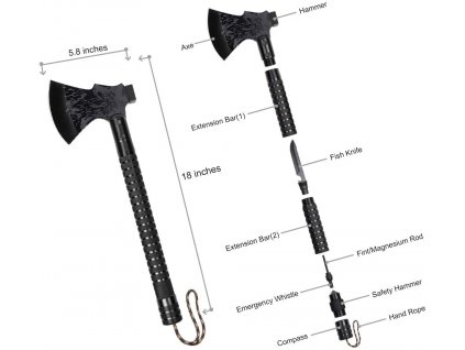Multifunkčná sekerka Tomahawk Tactical Multi Tool (3)