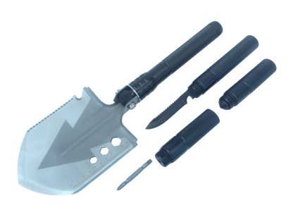 Outdoor multifunkčná lopata Tactical SAND black (1)