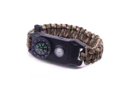 Paracord náramok XenoX Ultra X10 Camouflage (1)