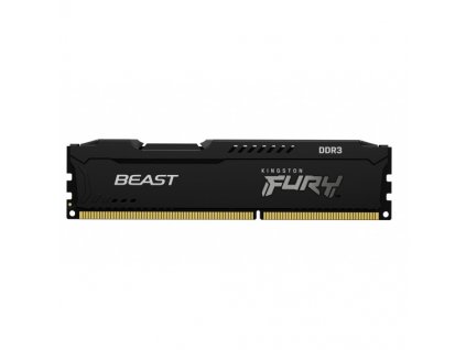 Kingston FURY Beast/DDR3/4GB/1600MHz/CL10/1x4GB/Black