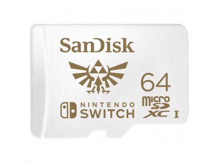 Karta SanDisk MicroSDXC 64 GB pre Nintendo Switch (R:100/W:90 MB/s, UHS-I, V30,U3, C10, A1) licencovaný produkt, Super