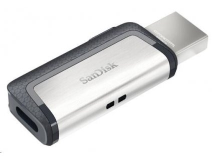 SanDisk Flash disk 256 GB Ultra, dvojitý USB disk typu C