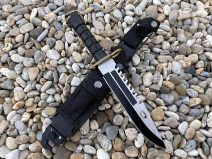 Bajonet CSGO s púzdrom M9 Black silver (1)