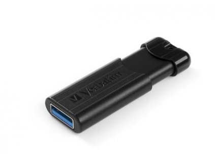 VERBATIM Flash Disk PinStripe USB 3.0, 16GB - černá