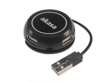 AKASA USB hub 2.0 Connect4C 4-IN-1