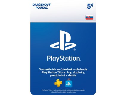 ESD SK - PS Store el. peněženka - 5 EUR