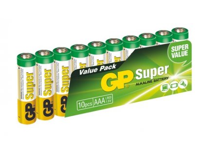 GP Super Alkaline 10ks AAA