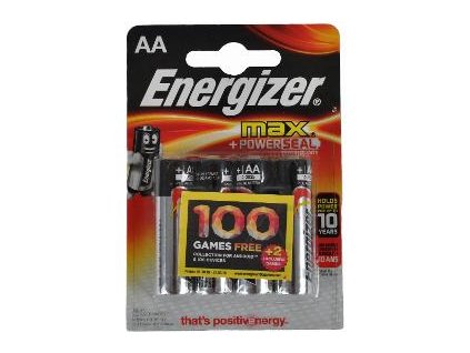 LR6 4BP AA Max Alk ENERGIZER