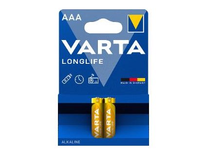 Longlife AAA/2 LR03 2ks blis. bat. VARTA