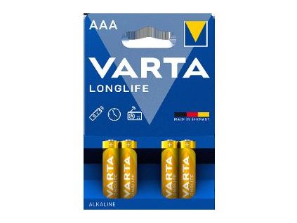 Longlife AAA/4 LR03 4ks blis. bat. VARTA