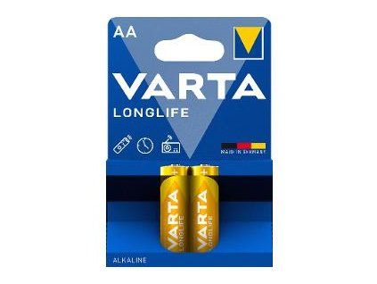 Longlife AA/2 LR6 2ks blister bat. VARTA