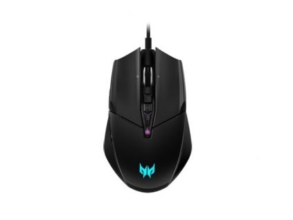 ACER GAMING MOUSE - max. 19000dpi,10 programovatelných tlačítek, 4 barvy podsvícení,životnost 20 mil. kliknutí