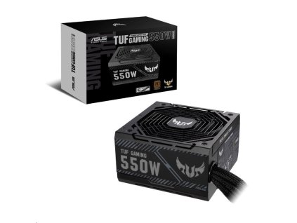 Napájací zdroj ASUS TUF-GAMING-550B 550W, 80+ Bronze