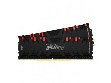 Kingston FURY Renegade/DDR4/16GB/4000MHz/CL19/2x8GB/RGB/Black