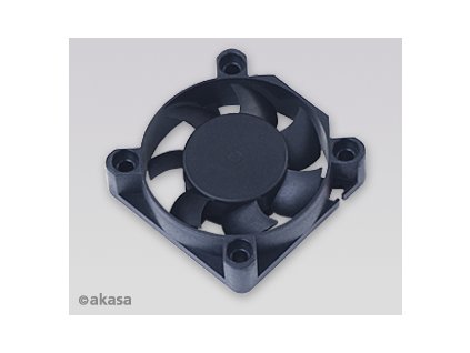 ventilátor Akasa - 40x10 mm - čierny