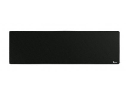 Podložka pod myš C-TECH MP-01XL, černá, 900x270x4mm, obšité okraje