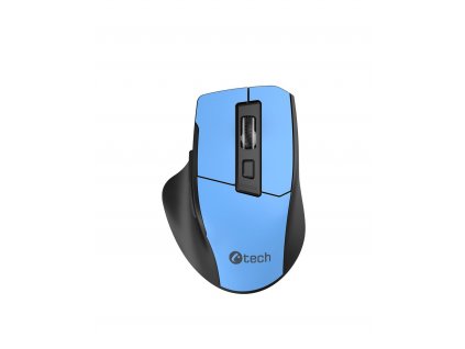 C-TECH Ergo WM-05/Ergonomická/Optická/Drátová USB/Modrá