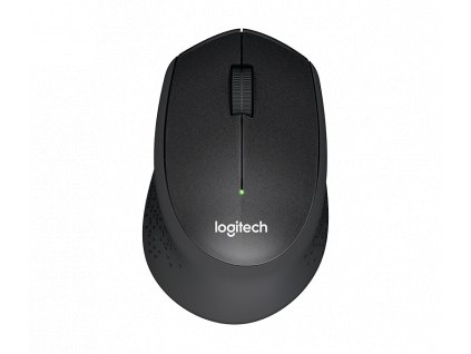 Logitech M330/Kancelárska/Optická/Bezdrôtová USB/Čierna