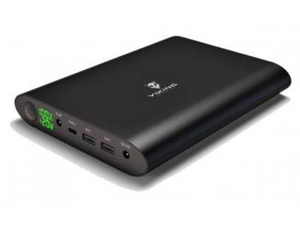 VIKING Notebook powerbank Smartech II QC3.0 40000mAh, Černá