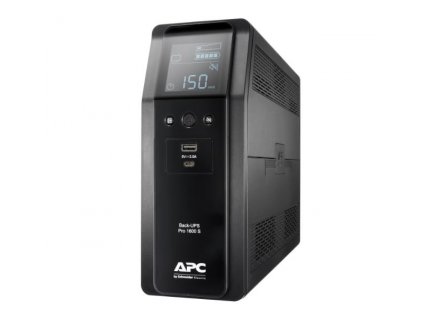 APC Back UPS Pro BR 1600VA, Sinewave,8 Outlets, AVR, LCD interface
