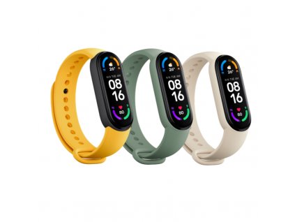 Xiaomi Mi Smart Band 6 Strap(3 pack) Ivory/Olive/Yellow