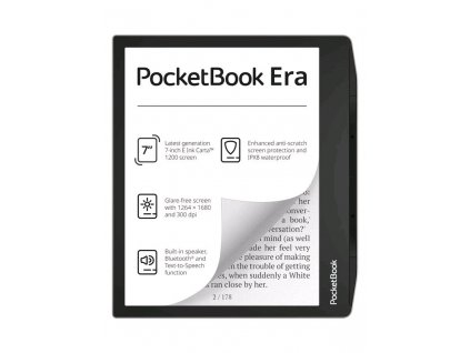 E-book POCKETBOOK 700 ERA, 16GB, Stardust Silver, stříbrný