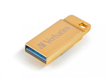 VERBATIM Flash disk 16 GB Metal Executive, USB 3.0, zlatá, kovová