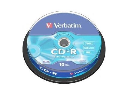 43437P CD-R 52X 10ks cake VERBATIM