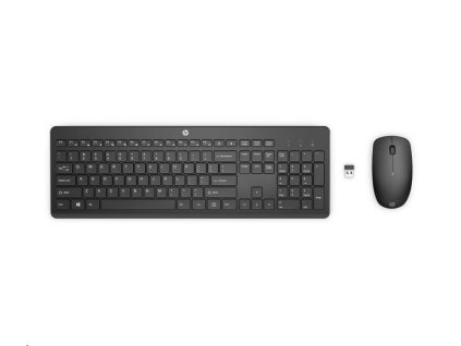 HP 230 Wireless Keyboard & Mouse EN combo - bezdrátová klávesnice a myš