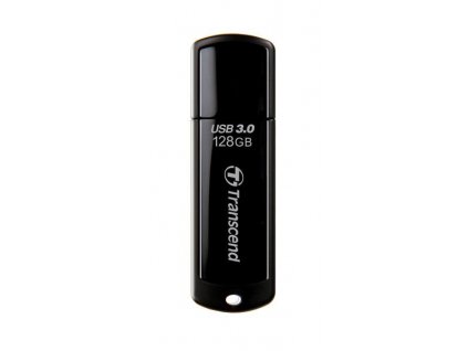 TRANSCEND Flash disk 128GB JetFlash®700, USB 3.0 (R:90/W:40 MB/s) čierna