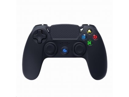 GEMBIRD gamepad JPD-PS4BT-01, vibrační, bezdrátový, PC/PS4, micro-USB