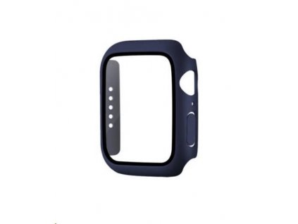 COTECi polykarbonátové pouzdro s ochranou displeje pro Apple Watch 41 mm modrá