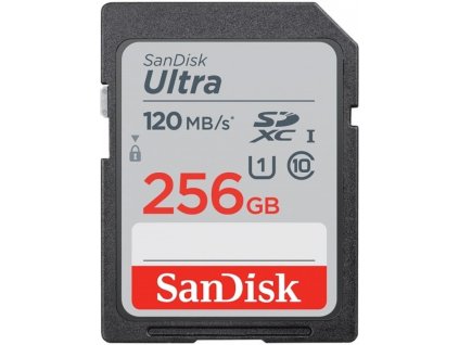 SanDisk Ultra SDXC 256GB 120MB/s Class10 UHS-I