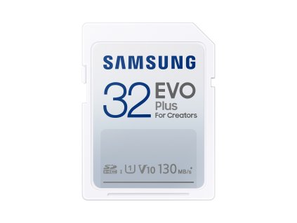 Samsung EVO Plus/SDHC/32GB/130MBps/UHS-I U1 / Class 10