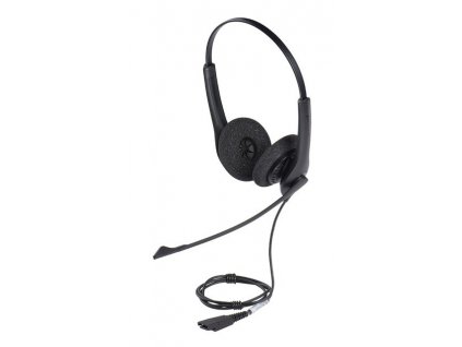 Jabra BIZ 1500/Stereo/QD/Drát/Černá