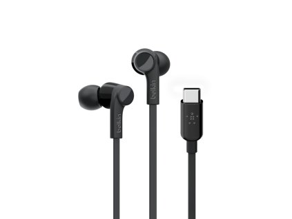 BELKIN USB-C sluchátka černá