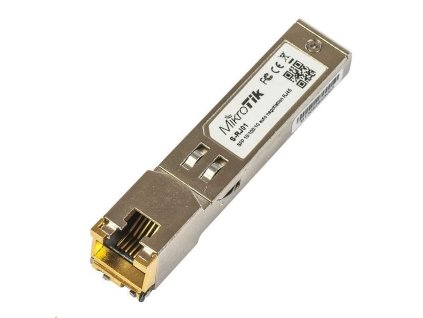 MikroTik SFP na Metallic 10/100/1000M, RJ-45, do 100 m