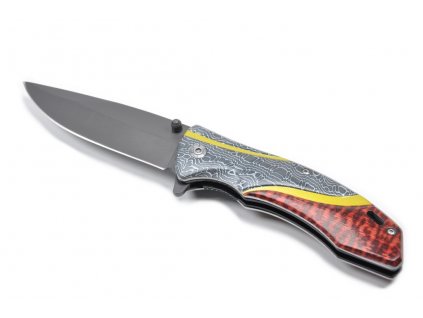 Benchmade vreckový nôž Tiger Damask (1)